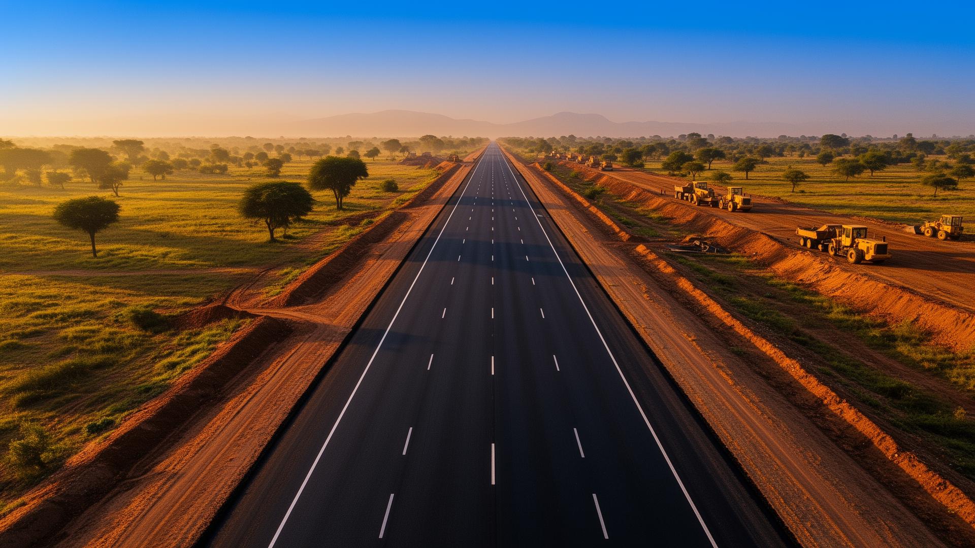 Highway construction